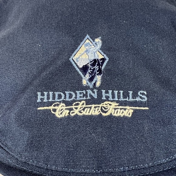 VTG Hidden Hills On Lake Travis Golf Flat Hat Cap Adjustable Texace Made In USA - Picture 2 of 9